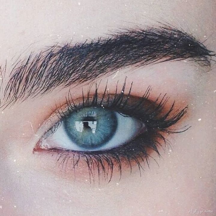 چشم دختر زیبا