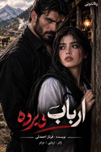 جلد رمان ارباب بی برده فرناز احمدلی